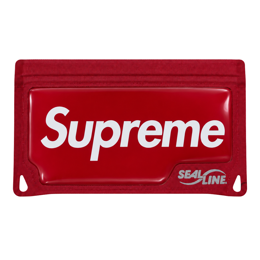 Supreme SealLine Waterproof See-Through Pouch Red 1