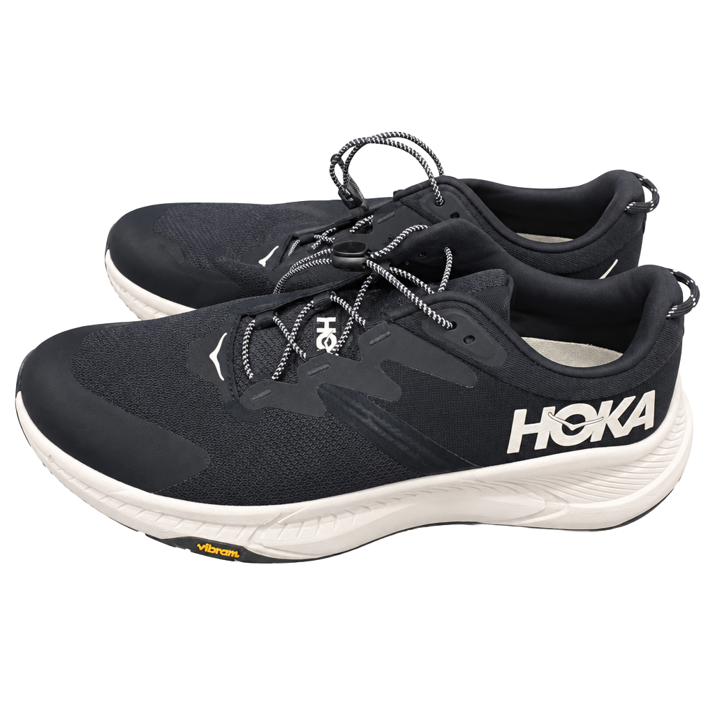HOKA Transport Running Shoes Navy Blue Vibram Sole 1