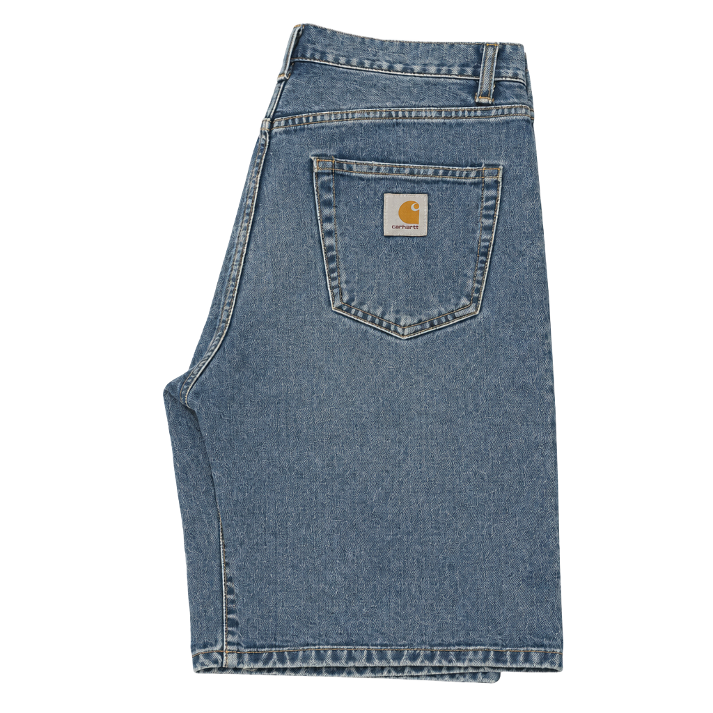 Carhartt WIP Pontiac Short Size 30 Blue Denim Jeans 1
