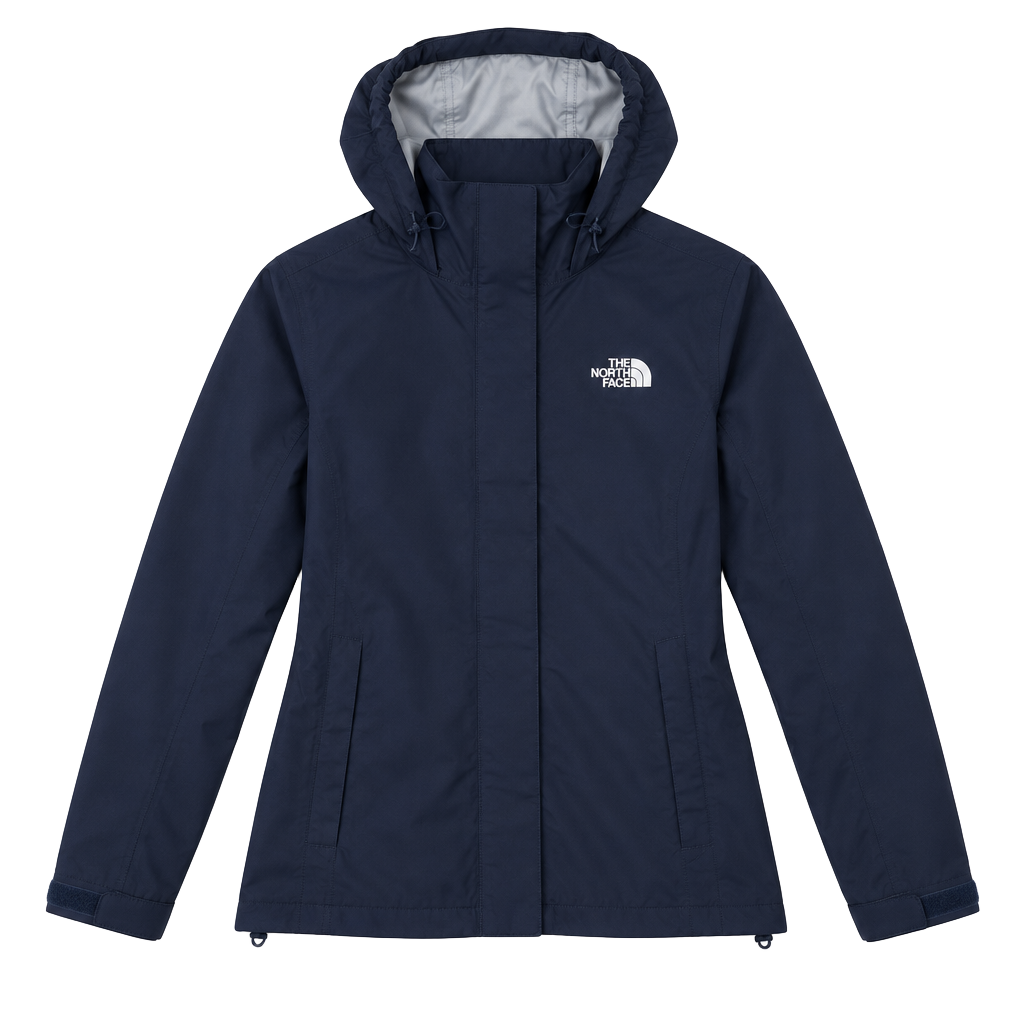 The North Face Venture 2 Jacket Size M Navy Waterproof Rain Shell 1