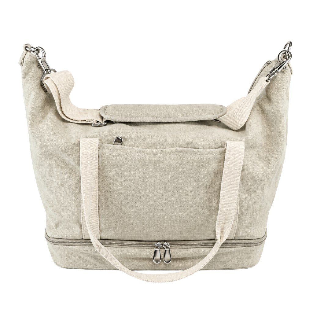 Lo & Sons Canvas Weekender Bag Quiet Luxury Old Money Minimalist Heritage Preppy 1