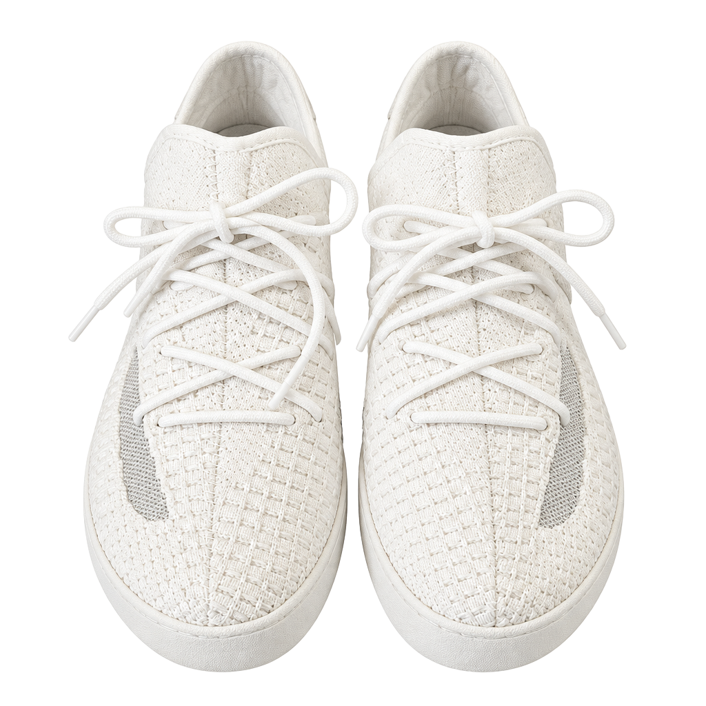 Jambu Jenny Knit Size 9M White Sneakers Relax Foam 1