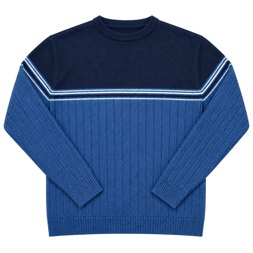 Y2K Point Zero Type Sweater Striped 1