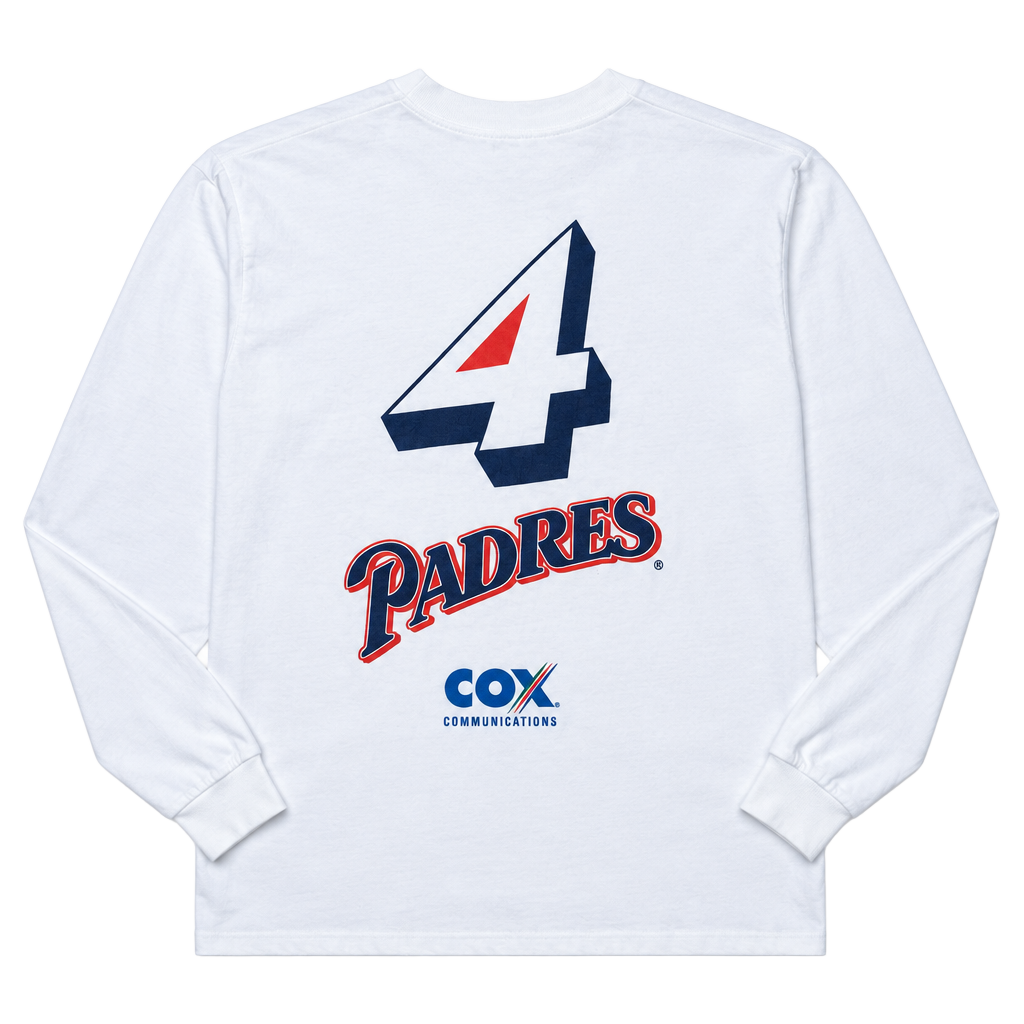 Vintage San Diego Padres 1998 Champions Long Sleeve Shirt 1