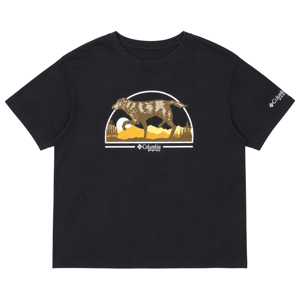 Columbia PHG Hunting Dog Graphic T-Shirt Size XL Black 1