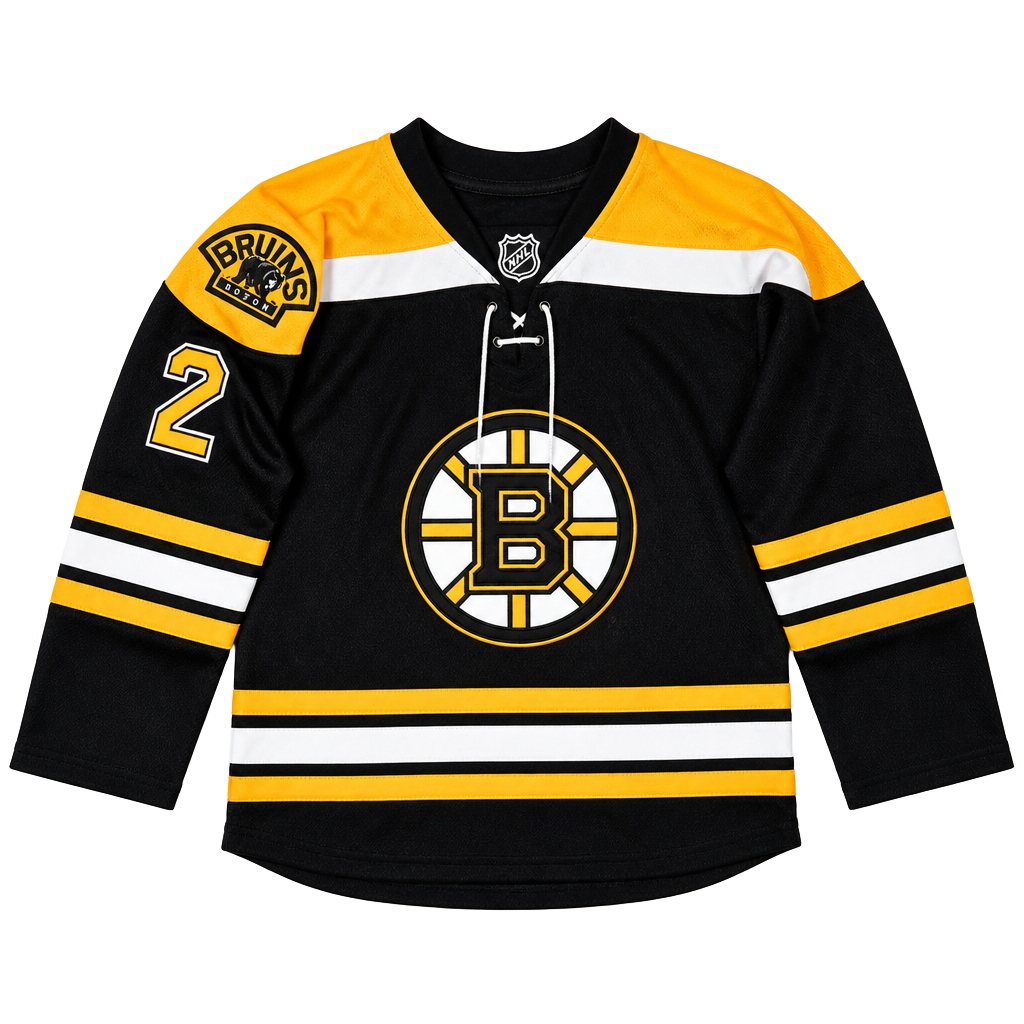 Reebok Boston Bruins Eriksson Jersey Youth Size S/M Black 1