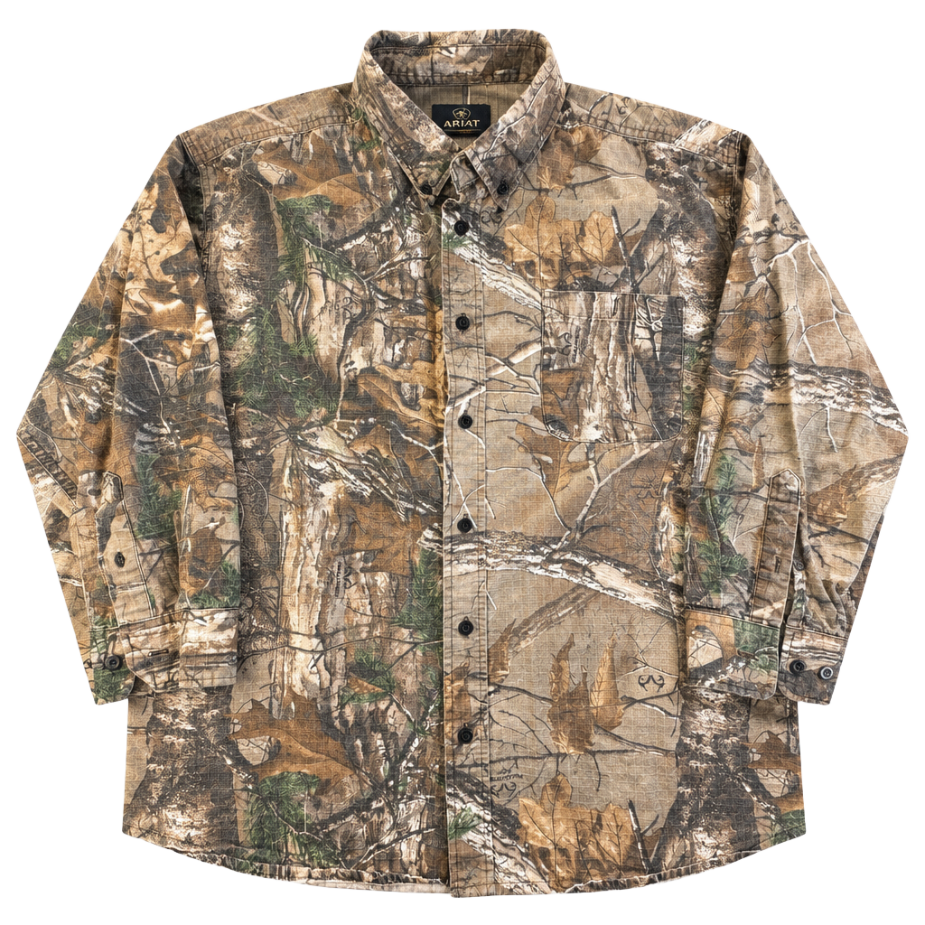 RedHead RealTree Camo Long Sleeve Button Down Shirt Size 2XL 1