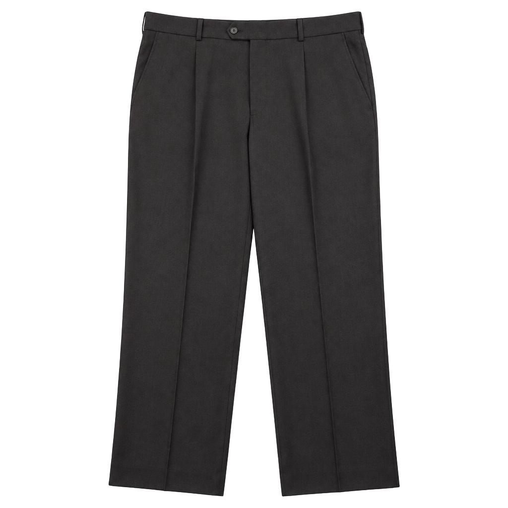 Adolfo Dress Pants 40W 32L Black Pleated 1
