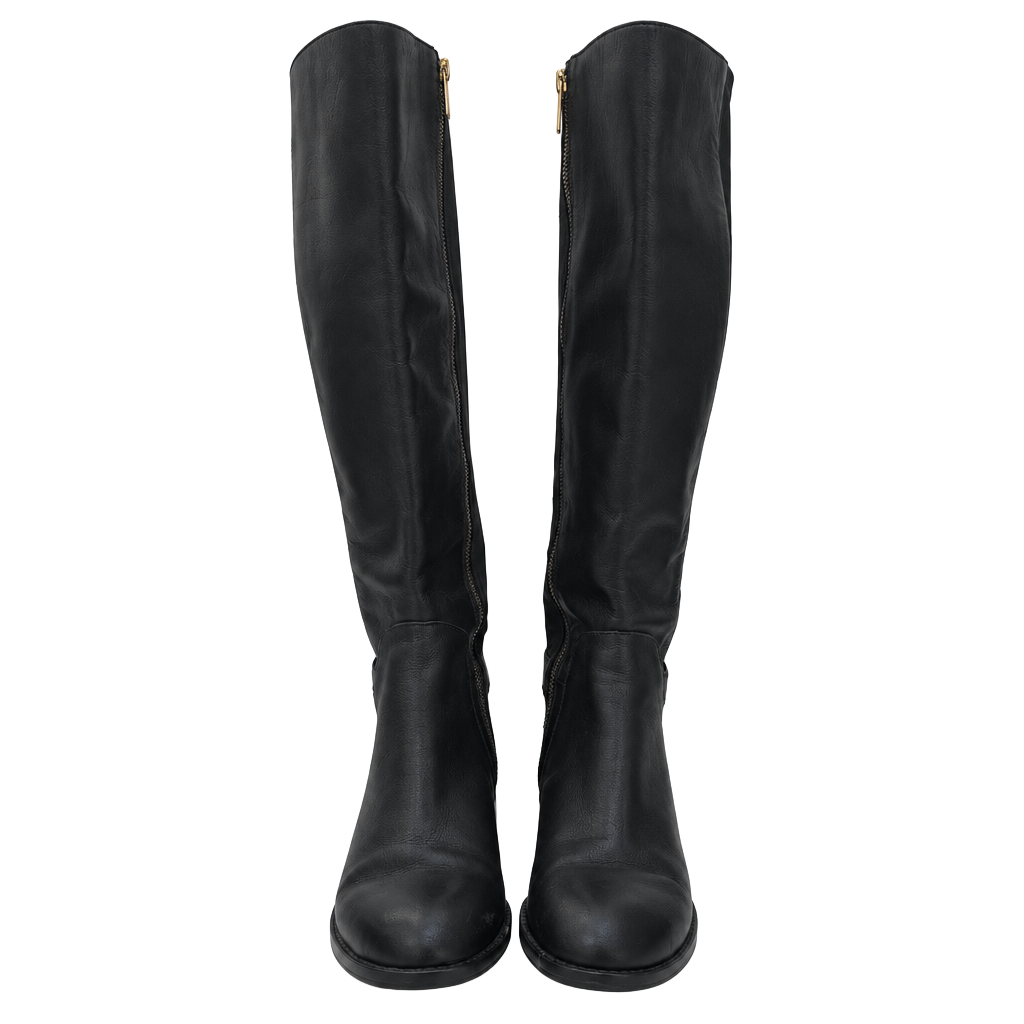 Michael Kors Boots Size 7.5M Black Leather boots 1