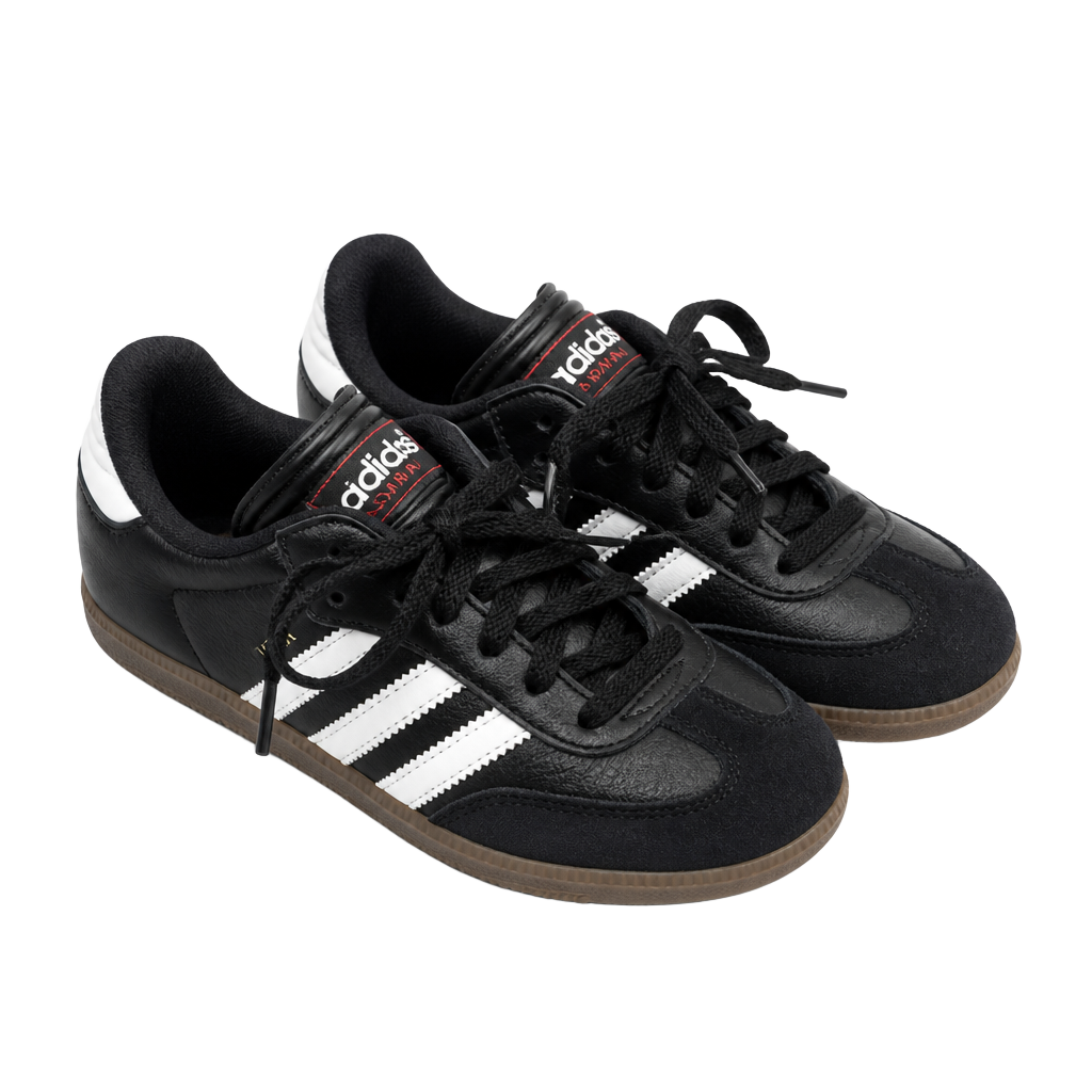 NEW Adidas Samba KIDS JUNIOR TEENS BLACK (IF1945 SOCCER UNISEX SIZE 1Y 1