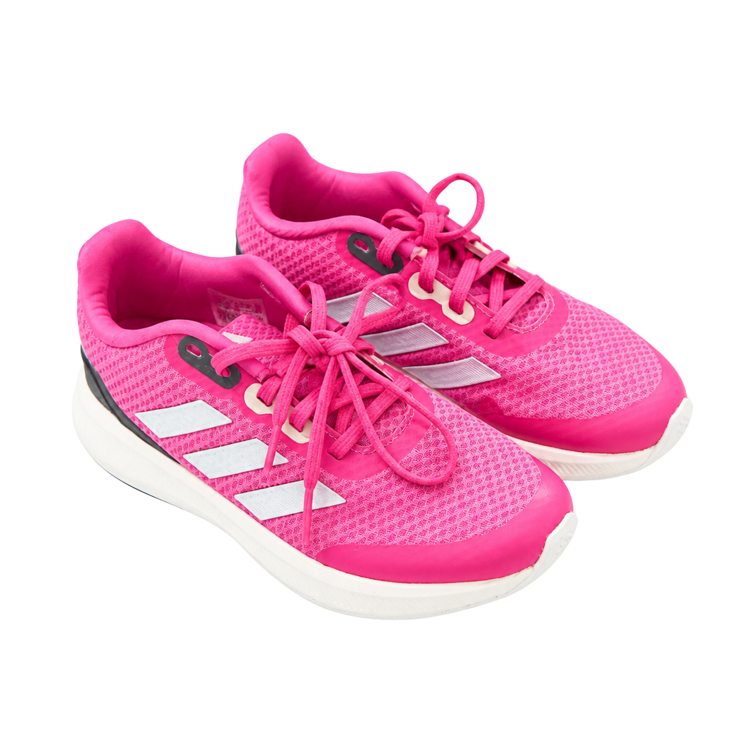 Runfalcon 3 Lace Shoes, Pink - Supportive Stride - Girls Size 1 1
