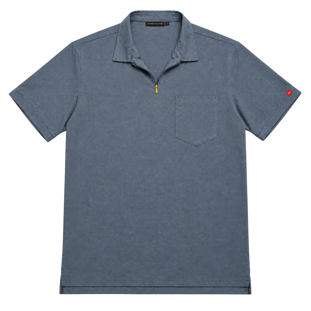 Apparel Collection McDonald's Employee Polo Size L Blue Uniform MC1320 1