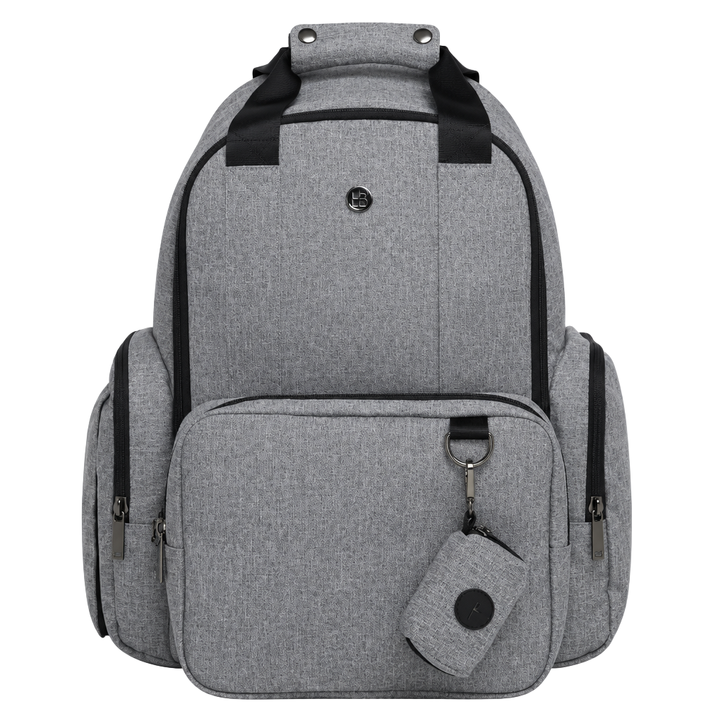 Huggies Sunshine Pack Diaper Bag Gray Heather 1