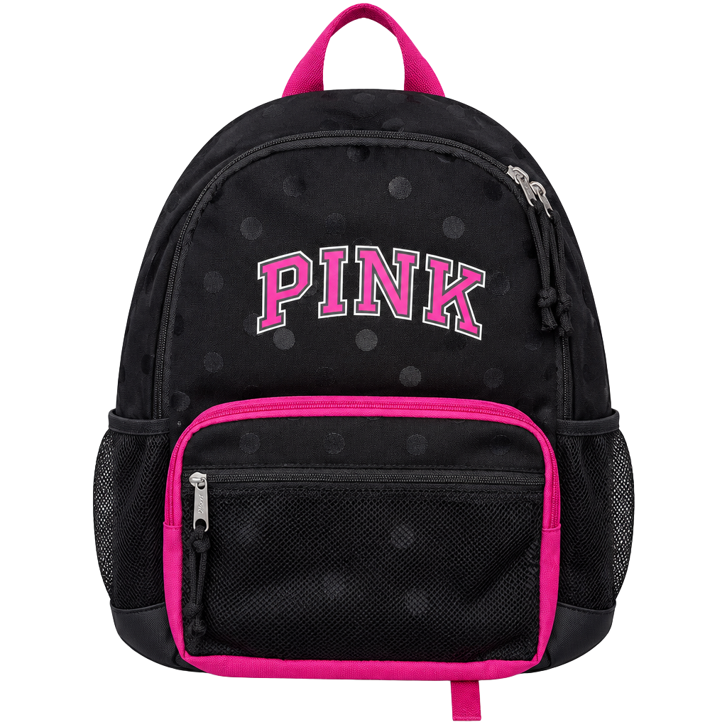 PINK Victoria's Secret Classic Backpack Black 1