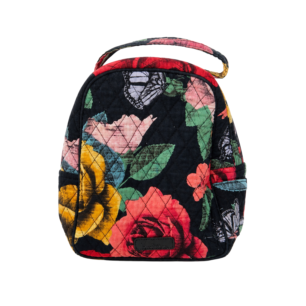 Vera Bradley Lunch Bunch Bag in Butterfly Flutter Cotton 1