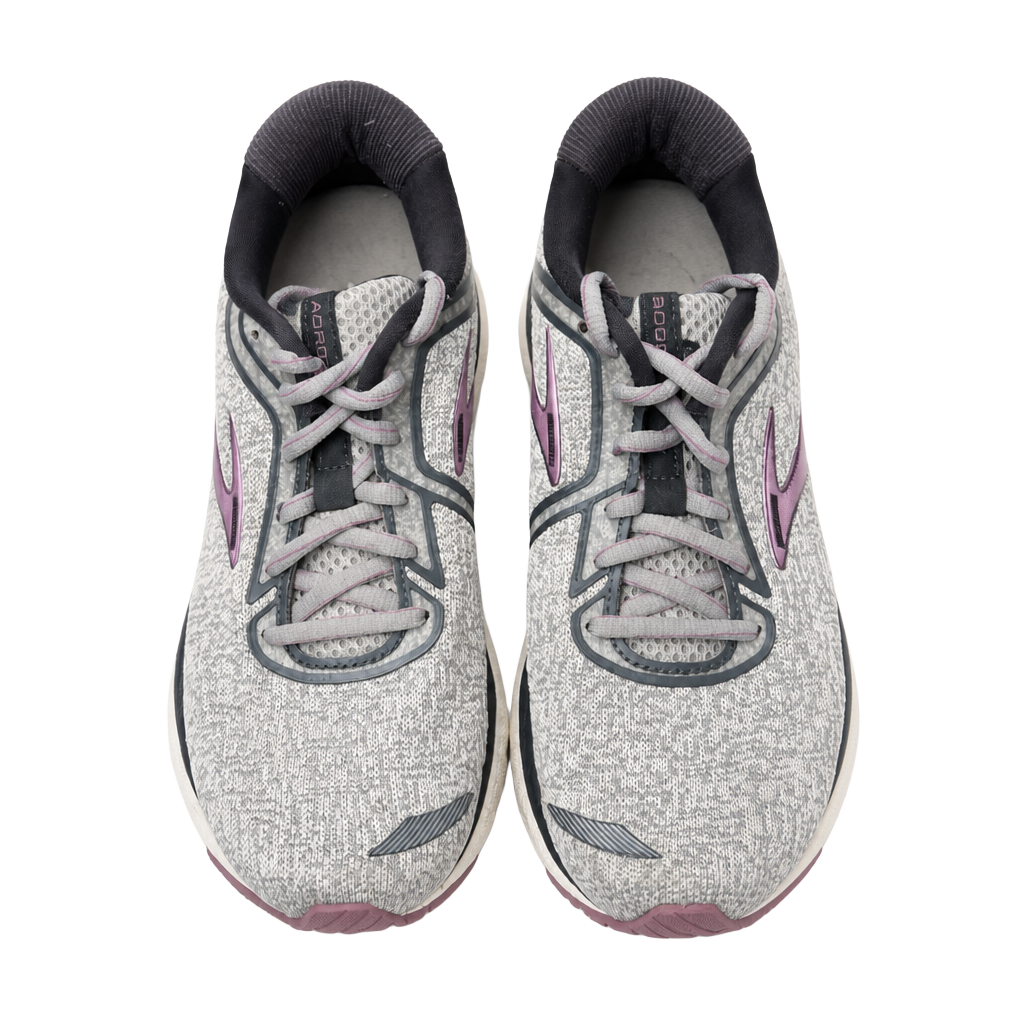 Brooks Adrenaline GTS 20 Women's Running Shoes Size 7.5 Gray Purple 1202961B030 1