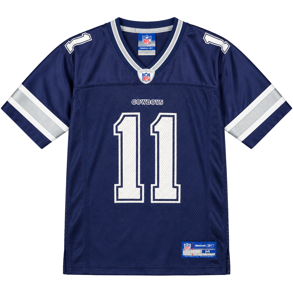 Reebok Dallas Cowboys Roy Williams 11 Jersey Size M Blue NFL 1