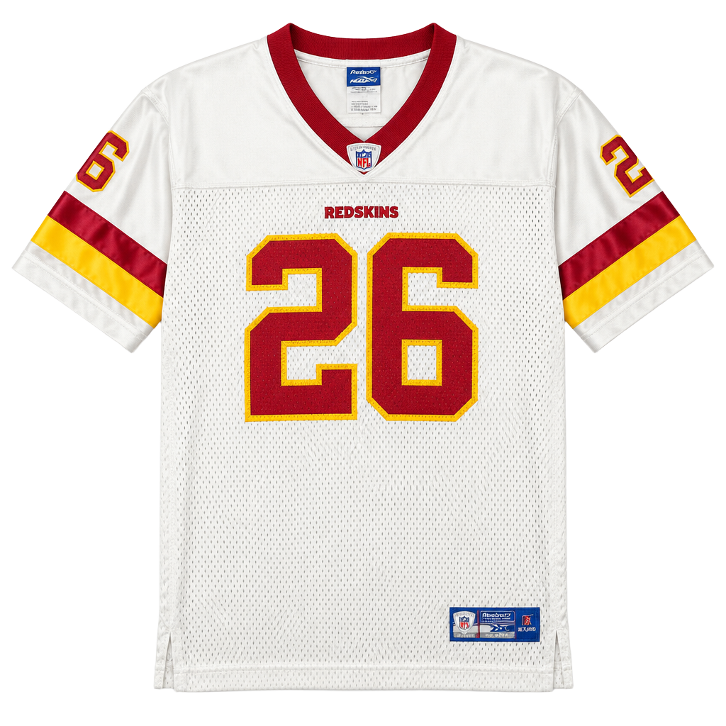 Reebok Washington Redskins Clinton Portis 26 Jersey XL White NFL 1