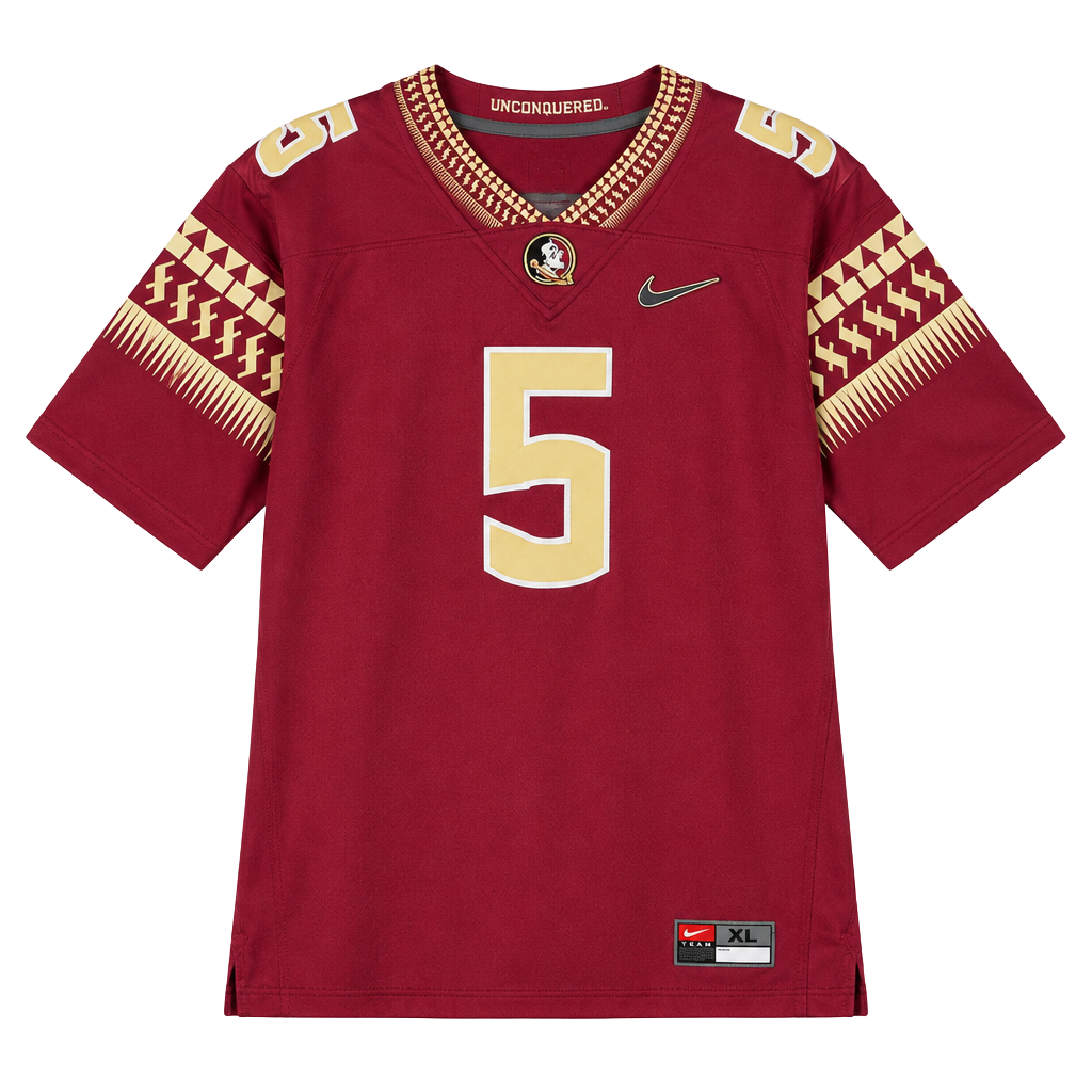 Nike Florida State Seminoles Jersey Size XXL Garnet 1