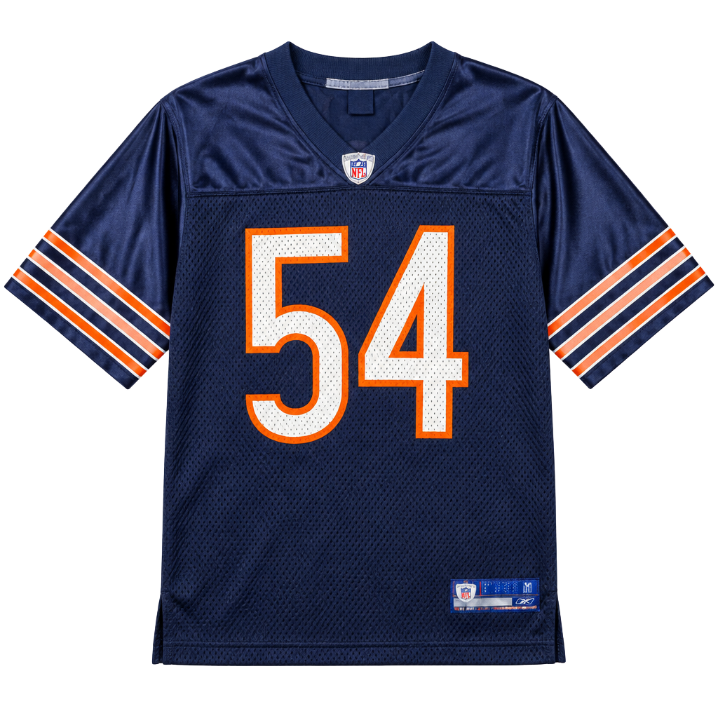 Reebok NFL Equipment Chicago Bears Brian Urlacher 54 Jersey Size M 1