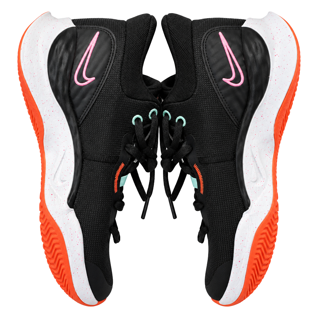 Nike Basketball Shoes Black Pink Orange 1