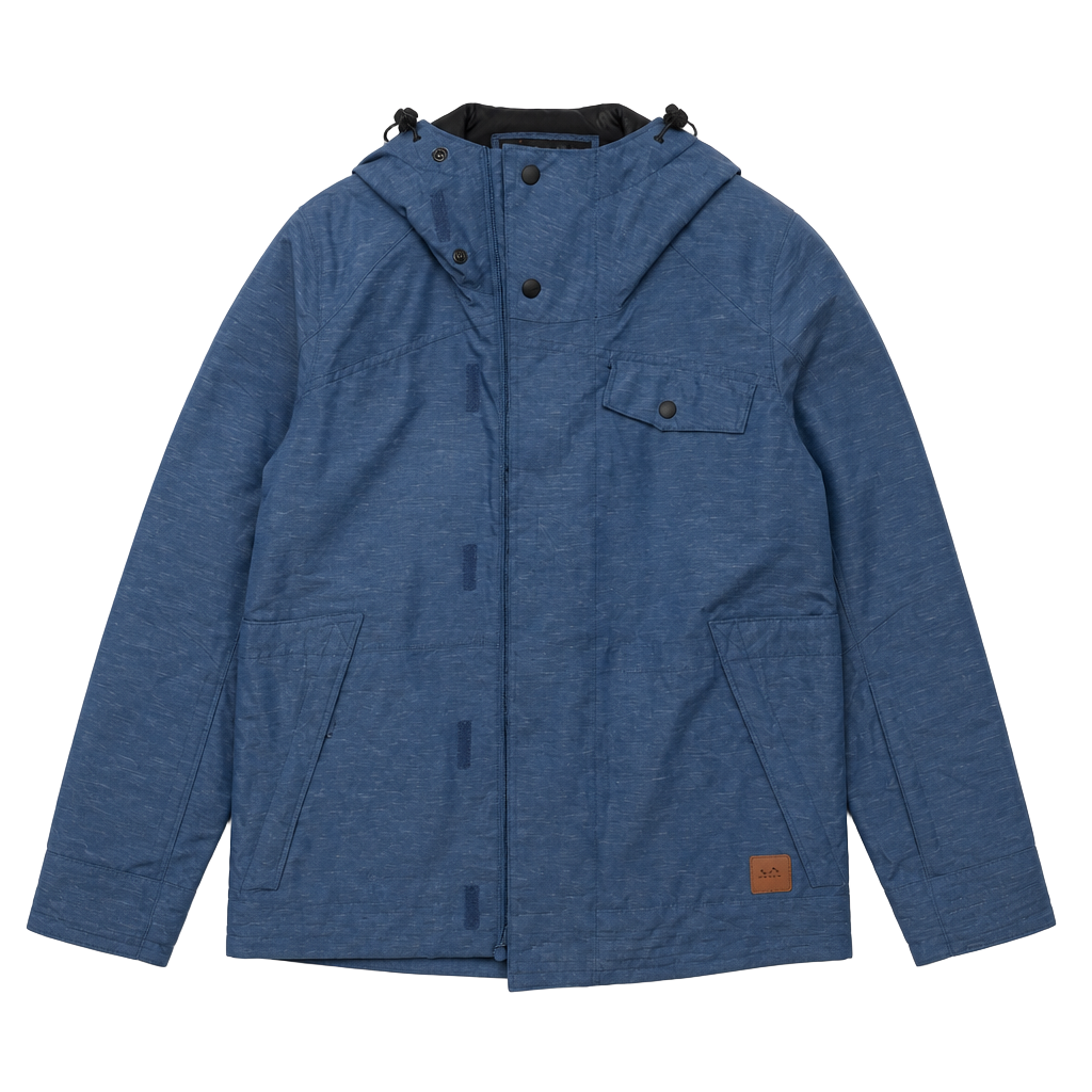 Oakley Biozone FN Dry 15K Heathered Blue Snowboard Ski Jacket Regular Fit 1