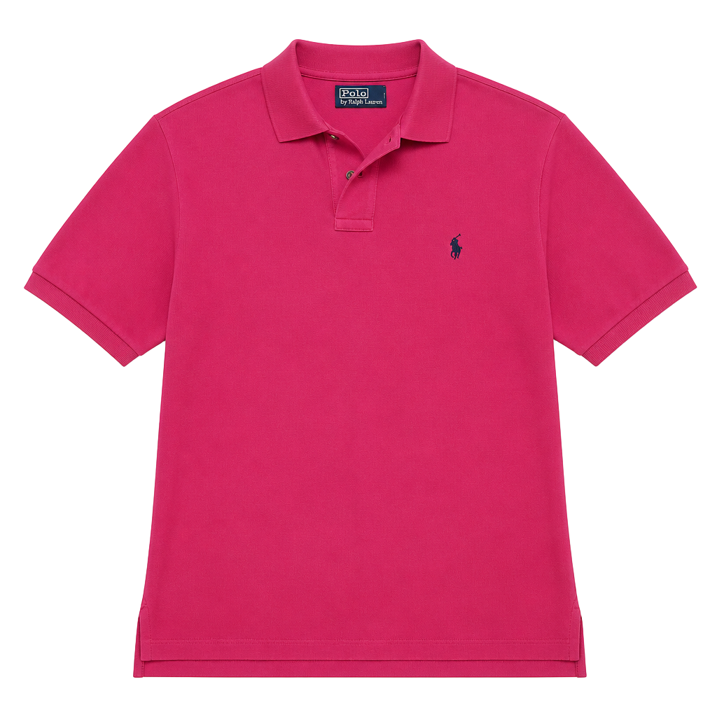 Vintage Polo by Ralph Lauren Pink Short Sleeve Polo Shirt 1
