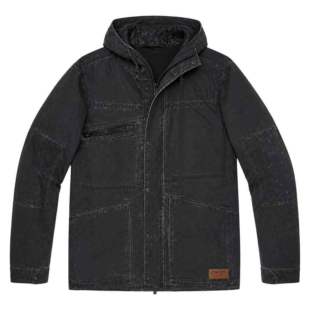 Oakley Factory Pilot Biozone FN Dry 15K Snowboard Jacket Black Size Medium 1
