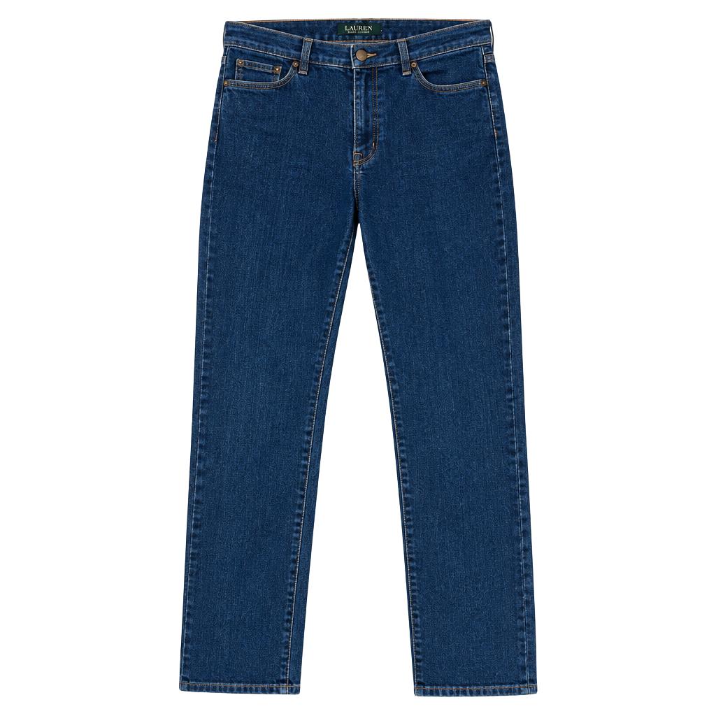 Lauren Ralph Lauren Women's Dark Wash Skinny Jeans Size 6 1