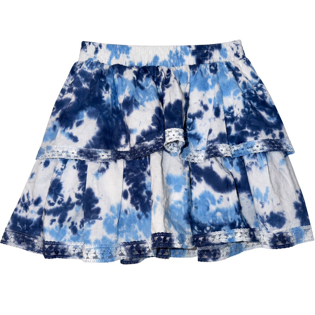 Limited Too Girls Tie-Dye Tiered Skort Size XL (16/18) 1