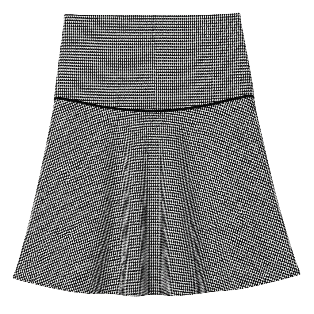 Nine West Size 12 Houndstooth Peplum Sleeveless Top 1