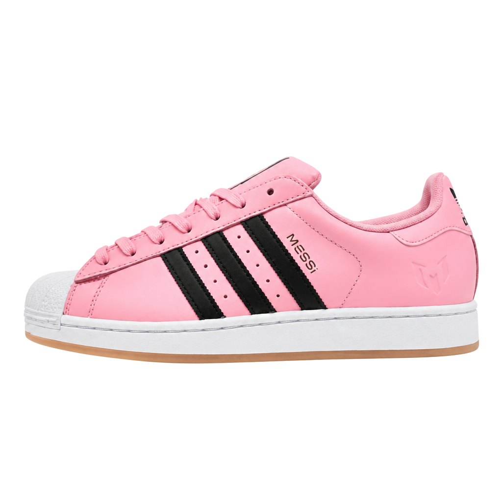 adidas Originals x Lionel Messi Superstar 'Inter Miami CF' Pink/Black JR1520 1
