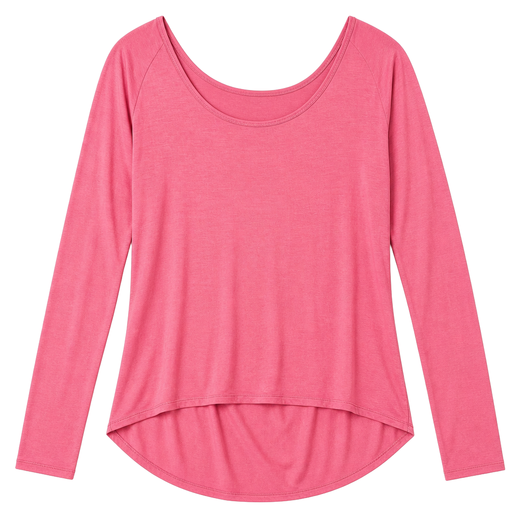 ZYIA Light Brick Namaste Long Sleeve T-Shirt 1