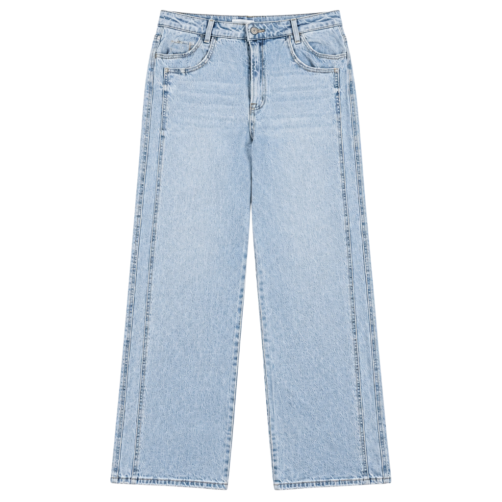 Vervet Blue Light Wash Wide Leg Jeans Size 28 1