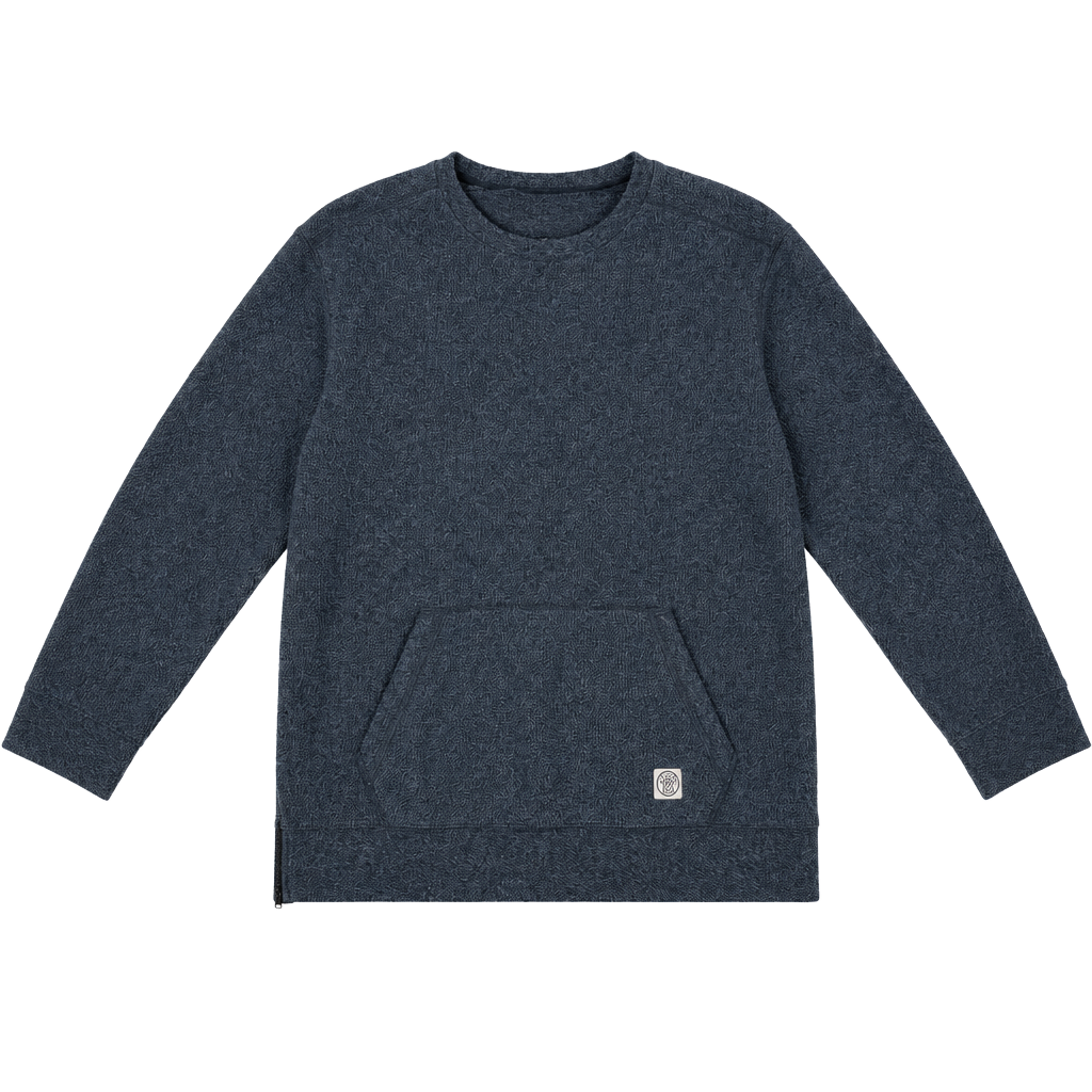American Eagle Fleece Crewneck Sweatshirt Size S Gray 1