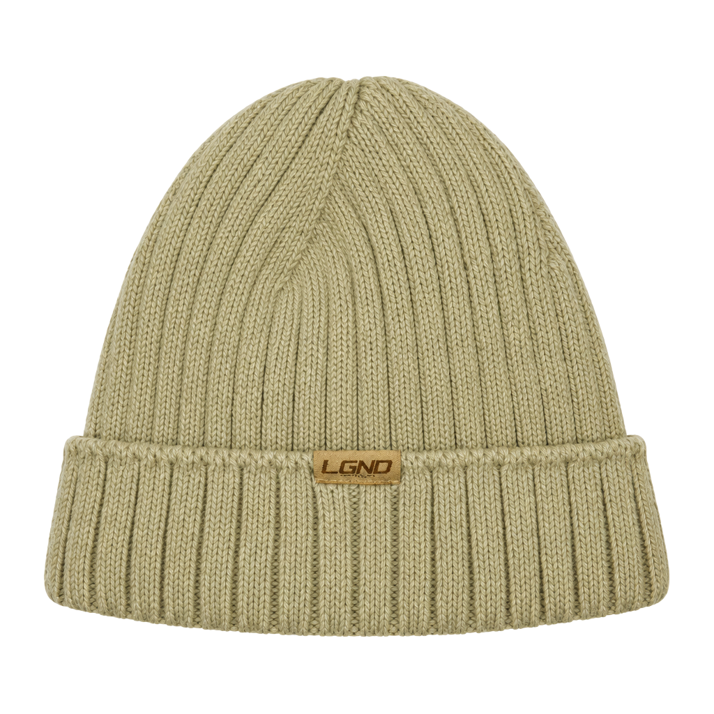 LGND Fleece Lined Beanie Tan - WARM 1