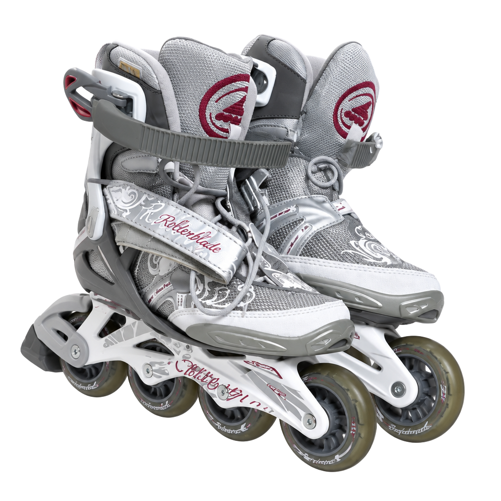 Rollerblade Spark 80 W Size 7 Grey White Inline Skates 1