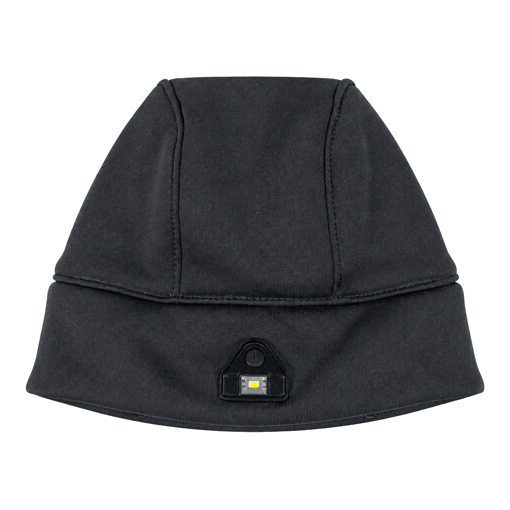 L.L. Bean LED Pathfinder Beanie OSFA Grey Fleece Lighted Hat 1