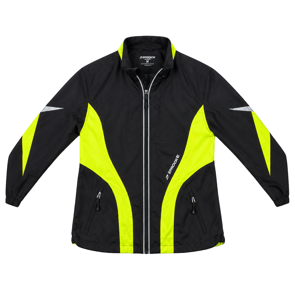 Brooks Shelter Technology Jacket Size M Black Yellow Reflective Running 1