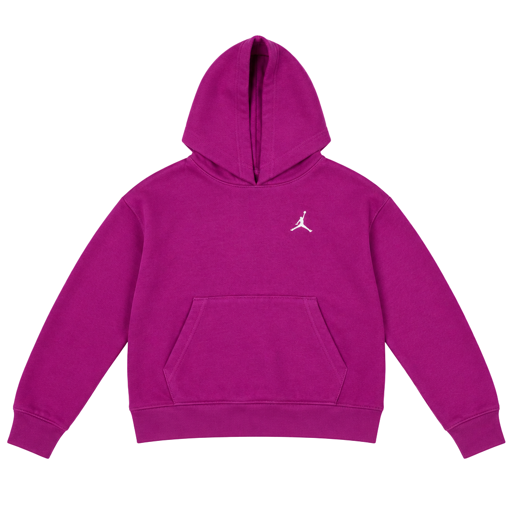 Jordan Big Girls Brooklyn Essentials Pullover Hoodie - 1