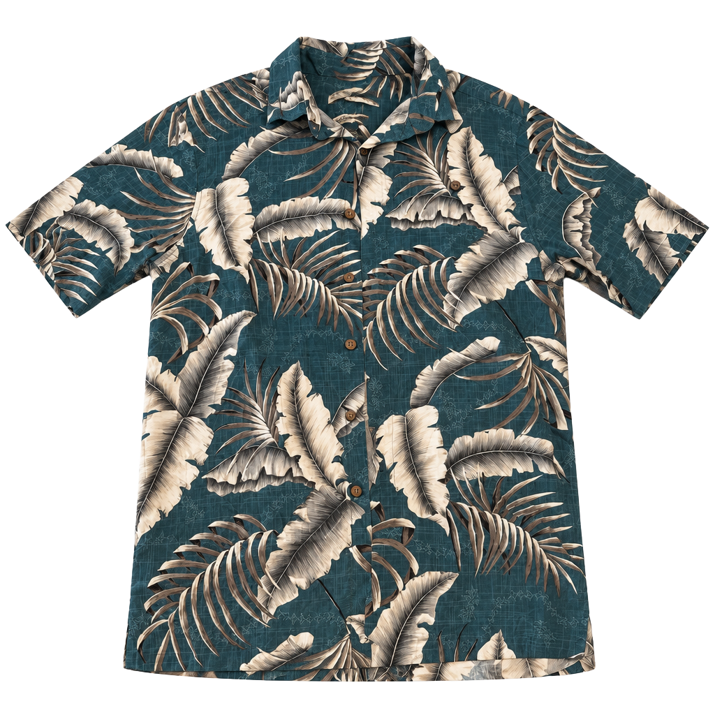 Soft Hawaiian Button Up 1