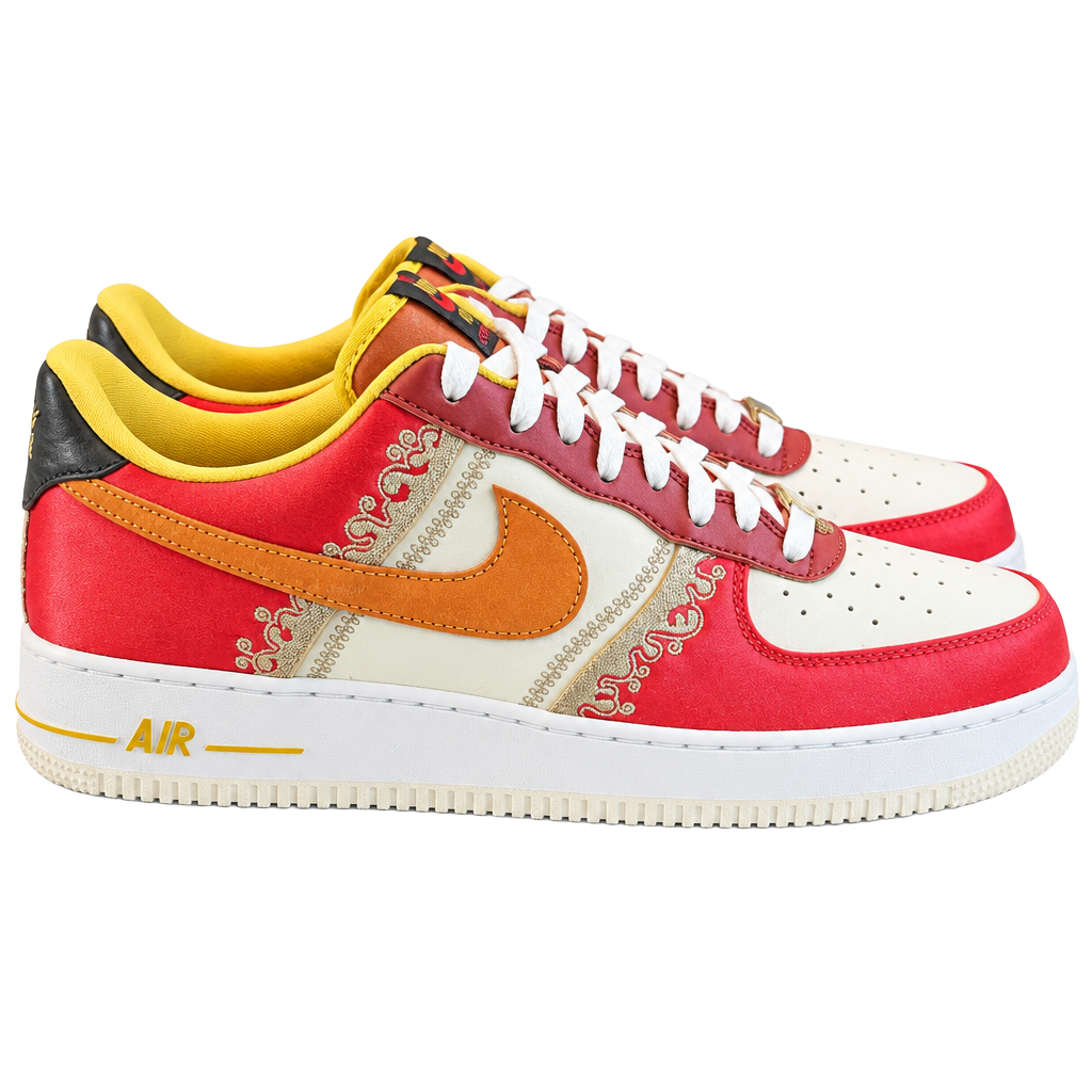 Nike Air Force 1 '07 LV8 Little Accra Habanero Red Coconut Milk 1