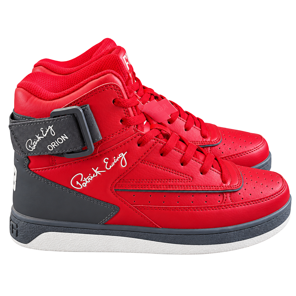 Patrick Ewing Orion Strap Red Basketball Sneakers 1