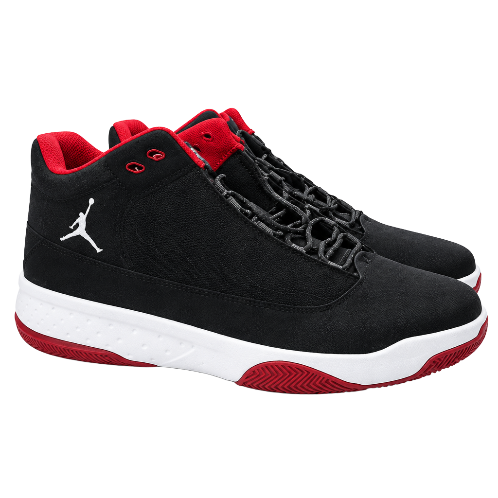 Jordan Max Aura 2 Black Gym Red Sneakers 1
