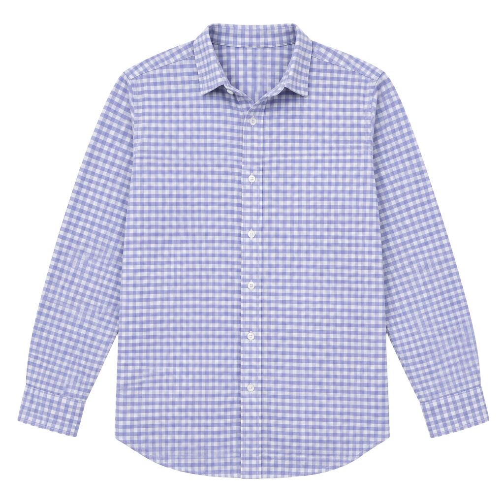 Vineyard Vines On-The-Go Performance Shirt Size XL Blue Gingham 1