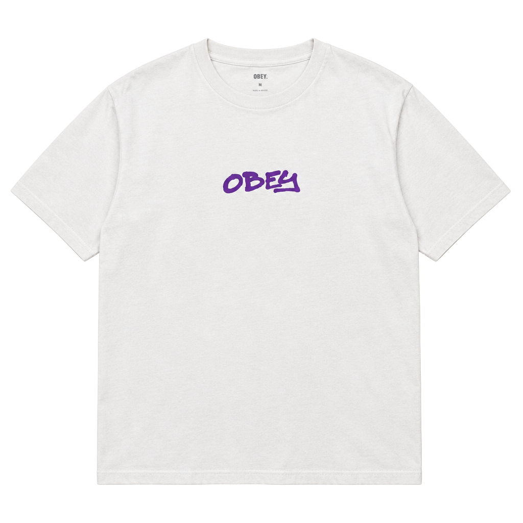 Obey Graffity T-Shirt Size XL White Worldwide Locations 1