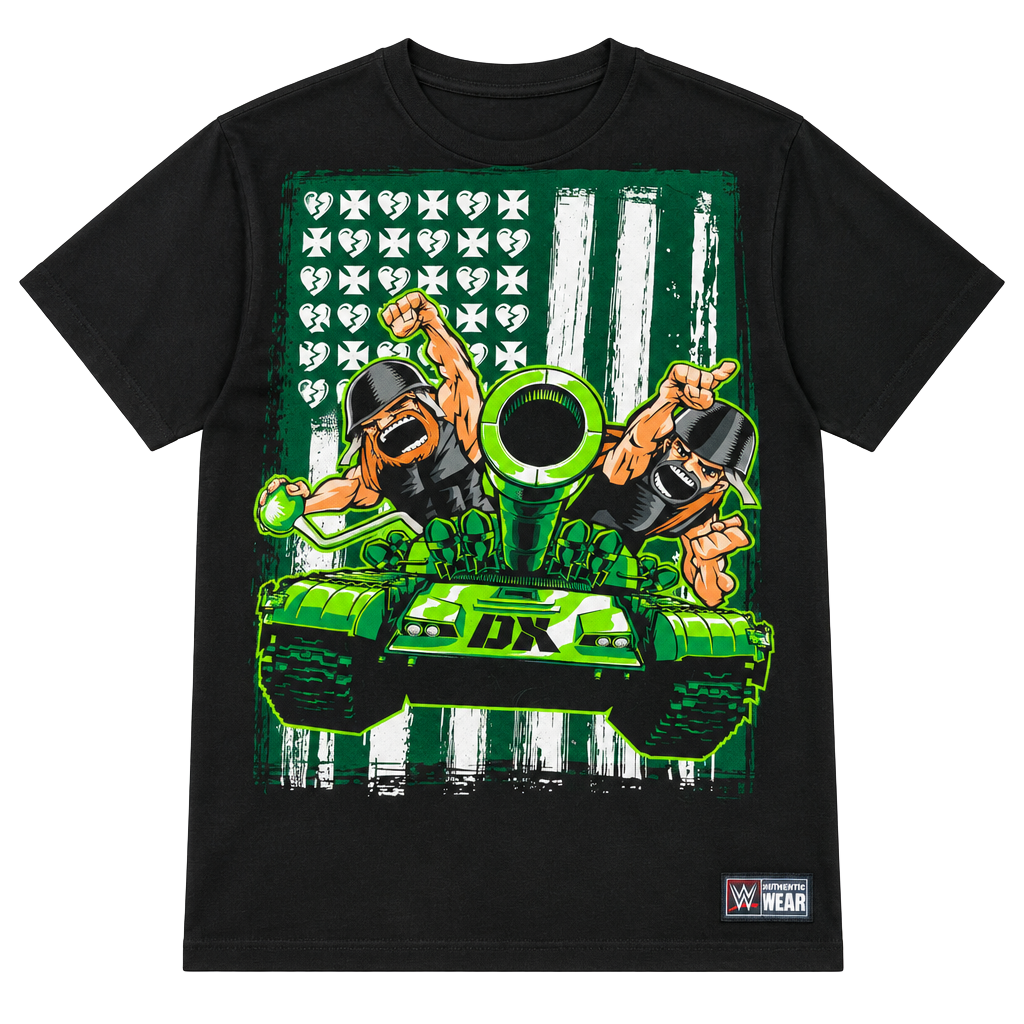 WWE DX D-Generation X World's Biggest Member T-Shirt Size 2X 1