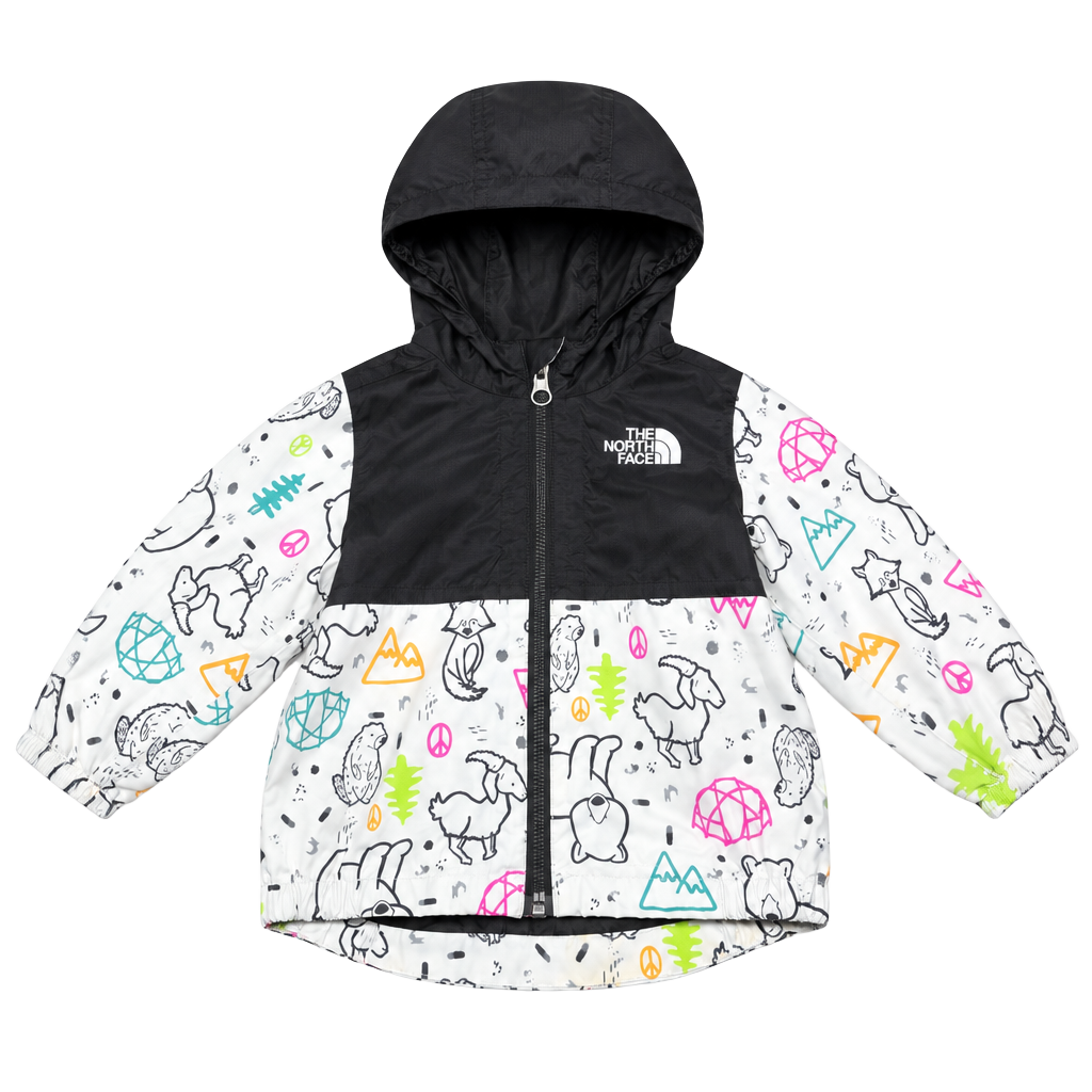 The NORTH FACE Lightweight Dryvent Hooded Rain Jacket Baby Infant 3-6 Months Art 1