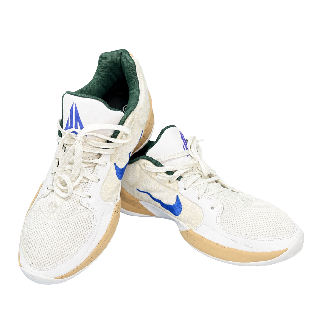 Nike Ja 2 In The Woods Mens Size 14-White Astronomy Blue Hemp FD7328 101 GUC 1