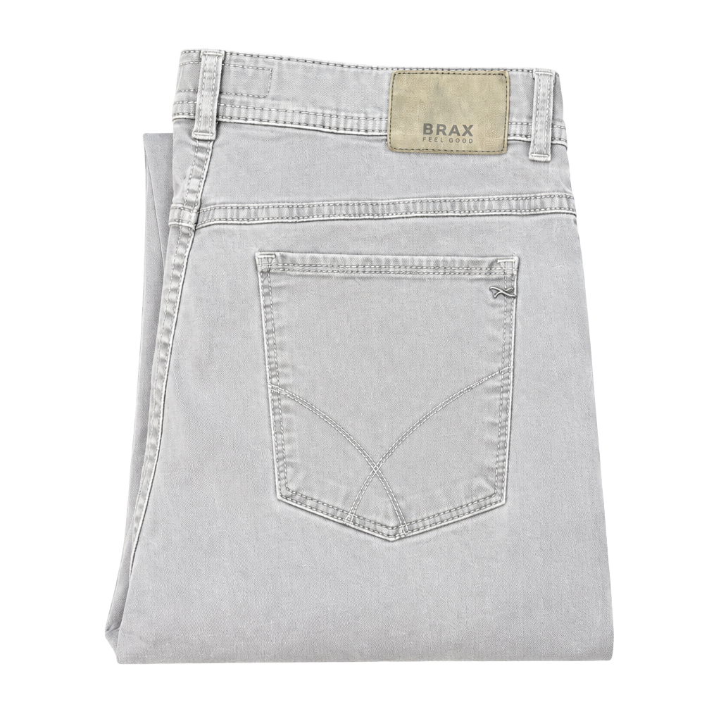 Brax Cooper Fancy Regular Pants Gray 1